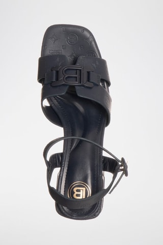 Sandalen met Hak - Marineblauw - Laura Biagiotti