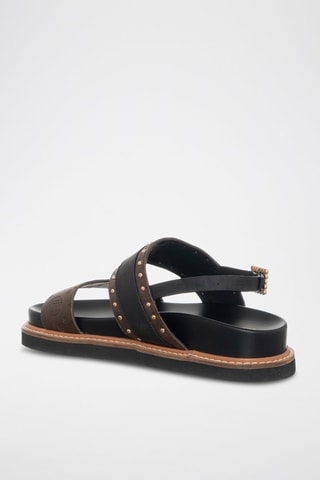 Sandales plateformes - Marron - Laura Biagiotti