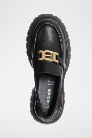 Mocassins à talons - Noir - Laura Biagiotti