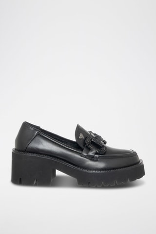 Mocassins à talons - Noir - Braccialini