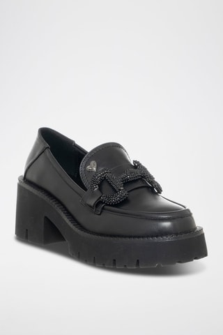 Mocassins à talons - Noir - Braccialini