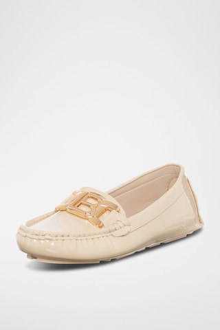 Mocassins en cuir verni - Beige - Laura Biagiotti