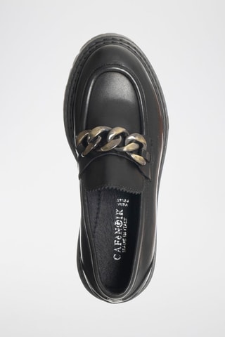 Mocassins en cuir de veau - Noir - Café Noir