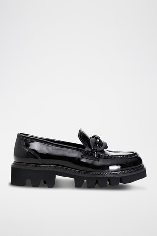 Mocassins en cuir de veau - Noir - Café Noir