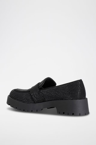 Mocassins en cuir - 
Noir - Café Noir