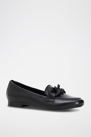 Mocassins en cuir - Noir - Café Noir