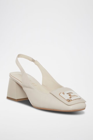Pumps - Ivoorkleurig - Laura Biagiotti