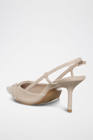 Pumps met Bandjes - Beige