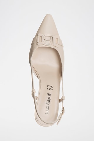 Pumps met Bandjes - Beige