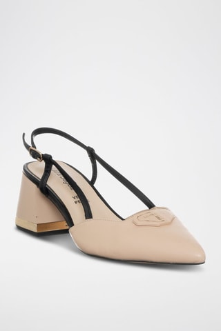 Pumps met Bandjes - Beige