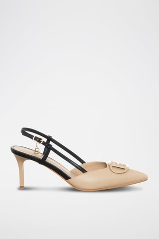 Pumps Beige en Zwart
