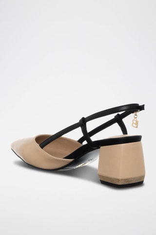 Pumps Beige en Zwart