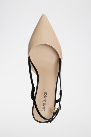 Pumps Beige en Zwart