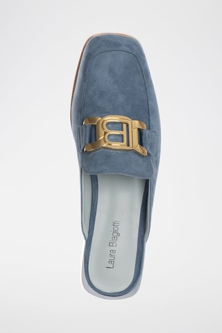 Mules Azul-cobalto