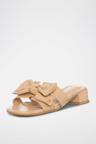 Muiltjes met Hak Beige