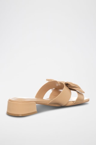 Muiltjes met Hak Beige