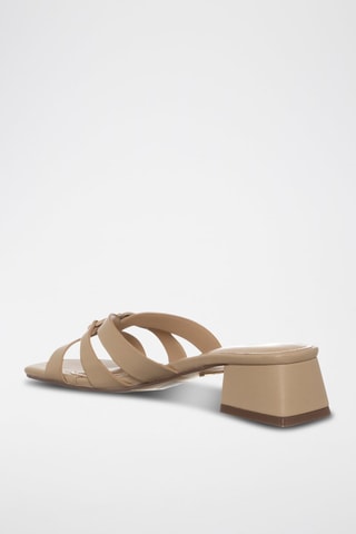Muiltjes met Hak - Beige - Laura Biagiotti