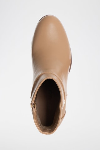 Botins - Camel-claro