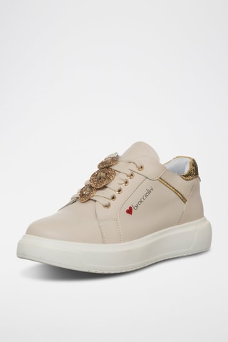 Sneakers - Ivoorkleurig