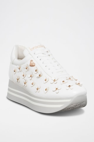 Platform Sneakers Tua By Braccialini - Wit