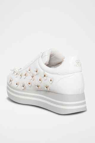 Platform Sneakers Tua By Braccialini - Wit