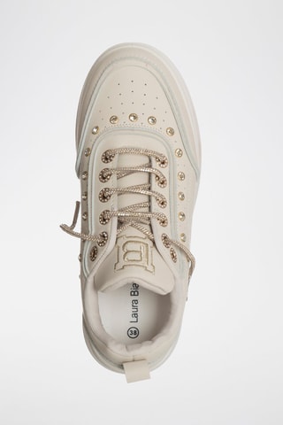Platform Sneakers Beige - Laura Biagiotti
