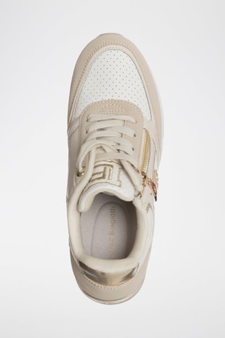 Wedge Sneakers - Beige - Laura Biagiotti