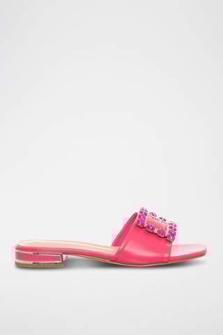 Mules de salto - Fúcsia - Loretta By Loretta