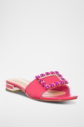Mules de salto - Fúcsia - Loretta By Loretta