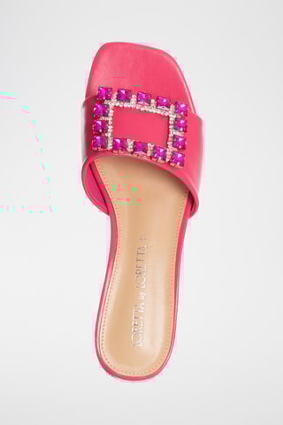 Mules de salto - Fúcsia - Loretta By Loretta