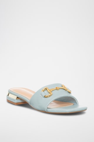 Mules de salto - Azul-celeste - Loretta By Loretta