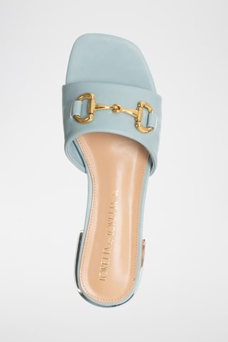 Mules de salto - Azul-celeste - Loretta By Loretta
