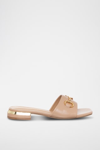 Mules de salto - Nude - Loretta By Loretta