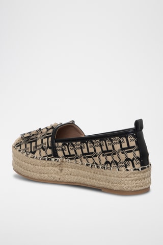 Platform Espadrilles - Beige- Laura Biagotti