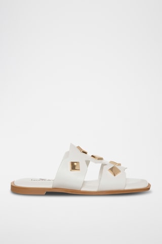 Mules - Branco - Tua by Braccialini