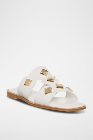 Mules - Branco - Tua by Braccialini