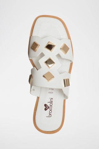 Mules - Branco - Tua by Braccialini
