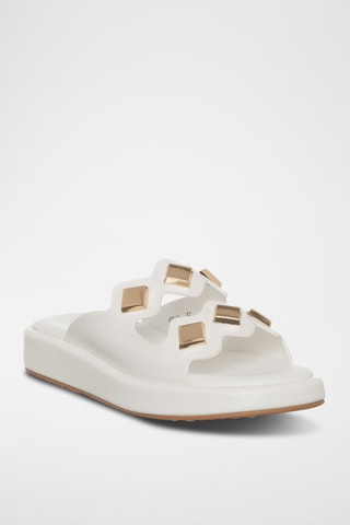 Mules - Branco - Tua by Braccialini