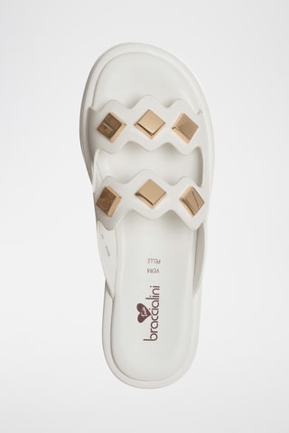 Mules - Branco - Tua by Braccialini
