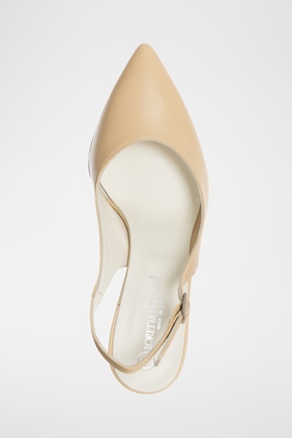 Leren Pumps - Beige - Loretta Pettinari