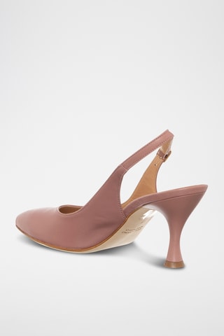 Leren Pumps - Oudroze - Loretta Pettinari
