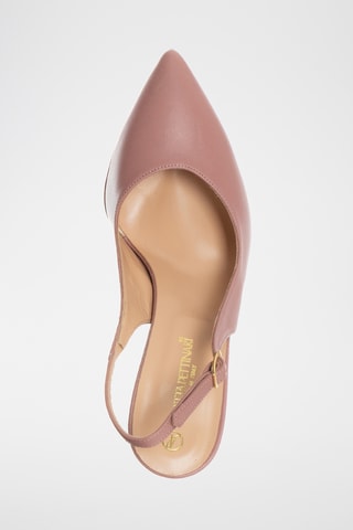 Leren Pumps - Oudroze - Loretta Pettinari