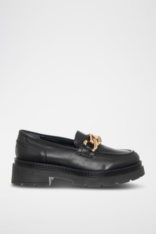 Mocassins en cuir - Noir - Loretta Pettinari