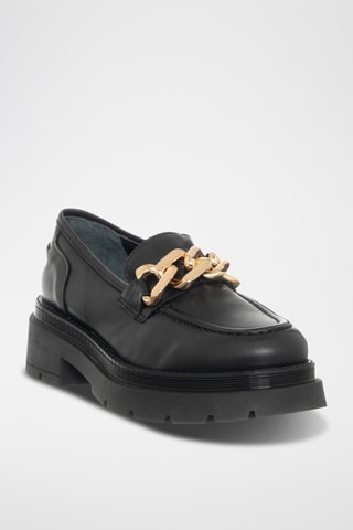 Mocassins en cuir - Noir - Loretta Pettinari