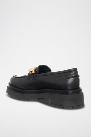 Mocassins en cuir - Noir - Loretta Pettinari