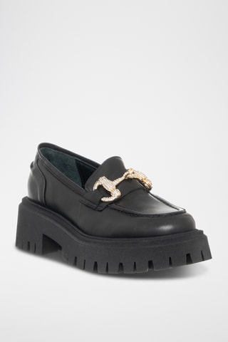 Mocassins en cuir - Noir - Loretta Pettinari