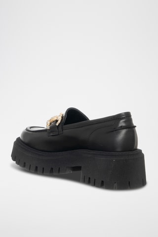 Mocassins en cuir - Noir - Loretta Pettinari