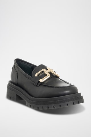 Mocassins en cuir - Noir - Loretta Pettinari