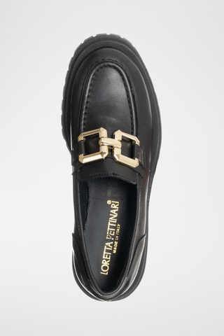 Mocassins en cuir - Noir - Loretta Pettinari