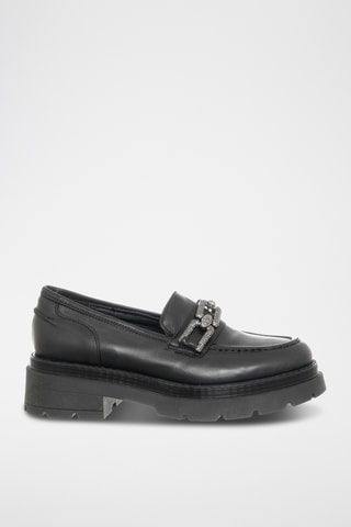 Mocassins en cuir - Noir - Loretta Pettinari